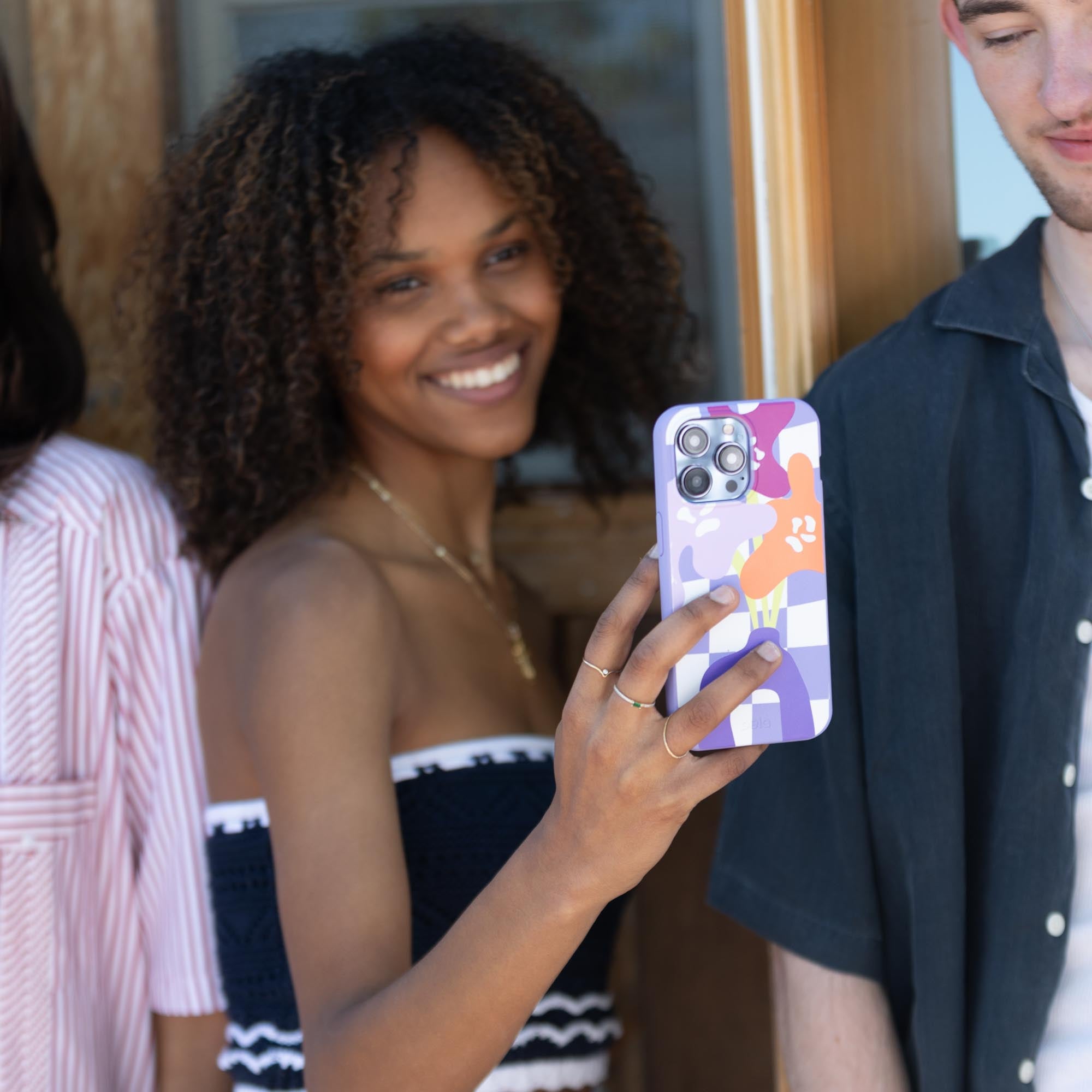 Lavender Bright Blooms iPhone 14 Plus Case - image 2