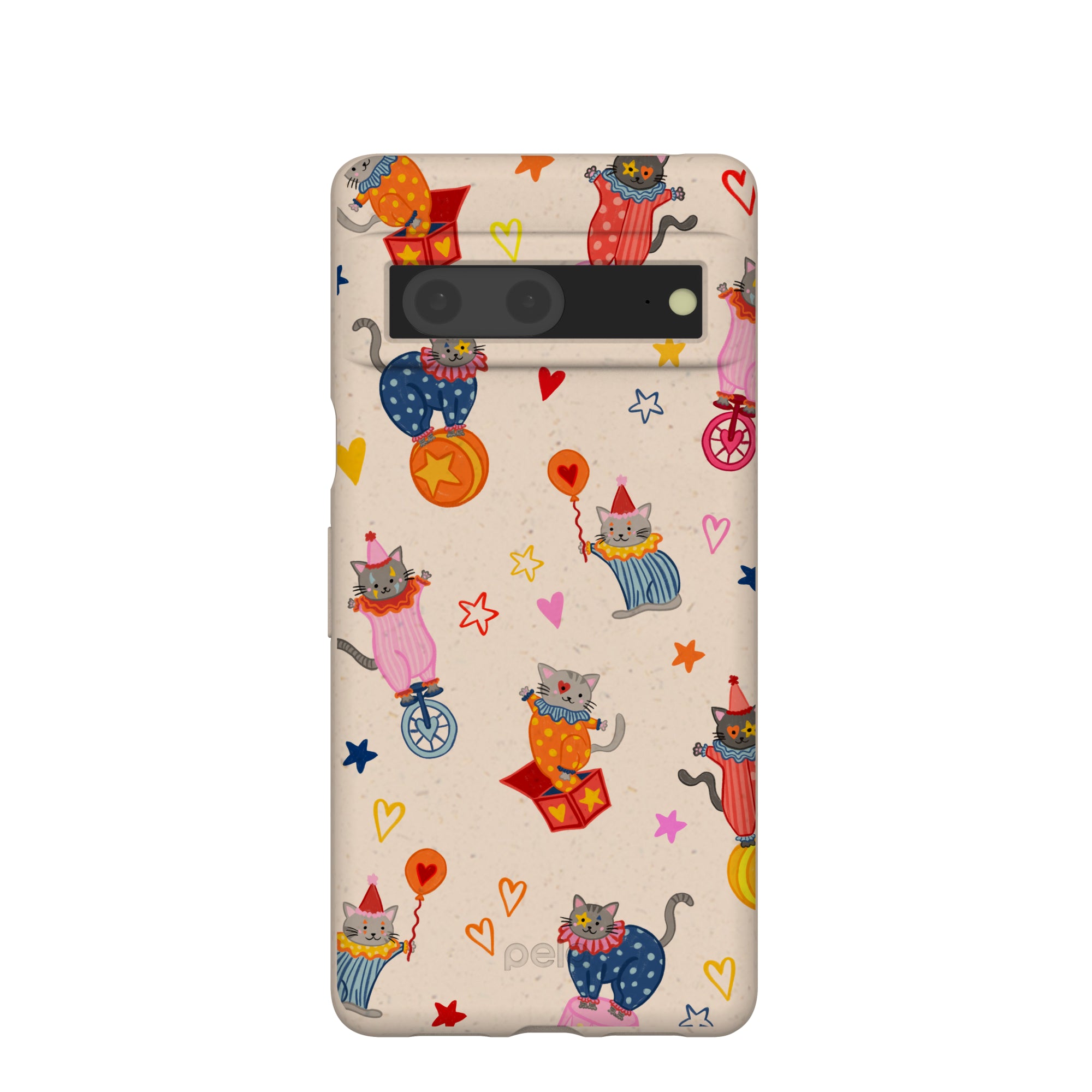 Seashell Cat Clowns Google Pixel 7 Case - image 1