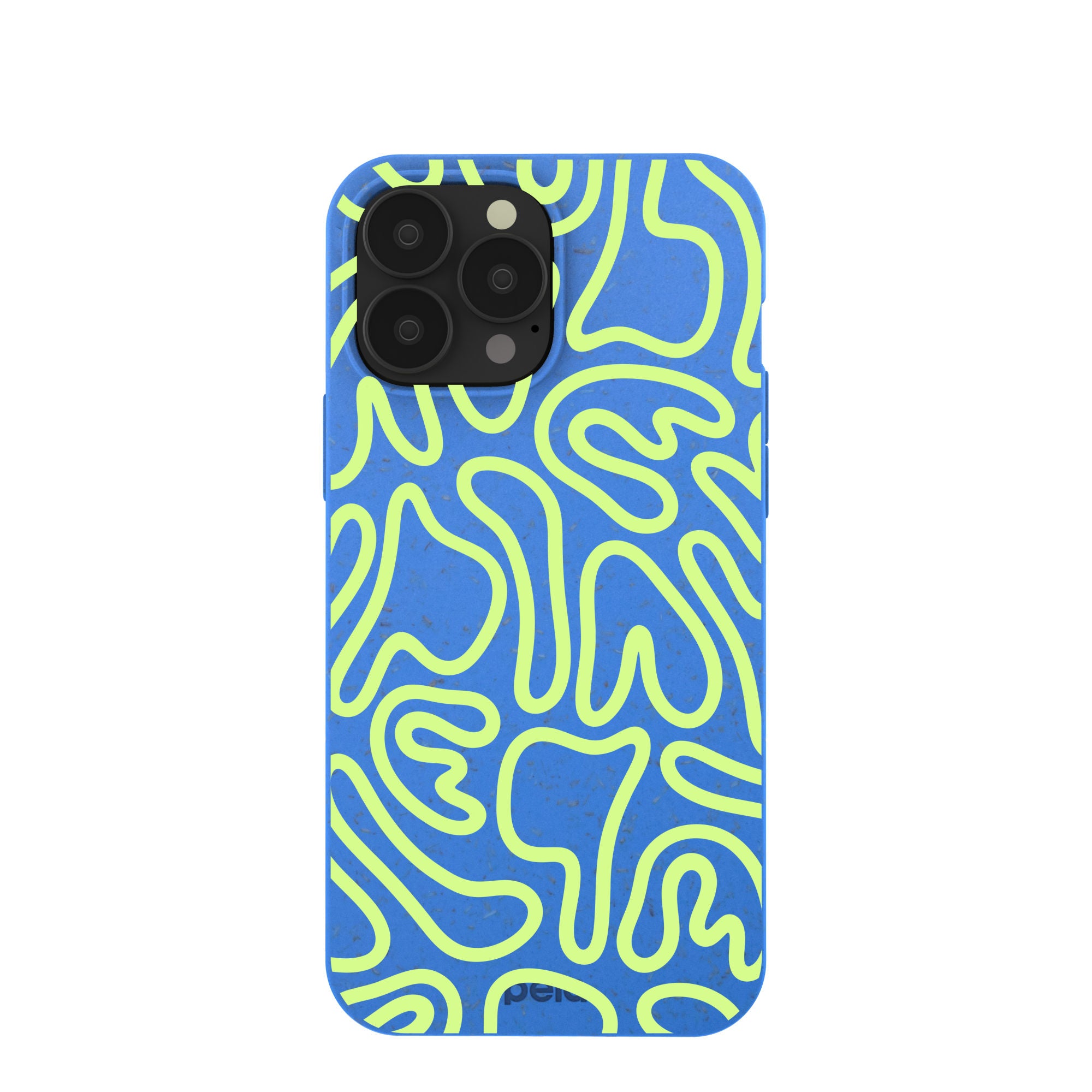 Electric Blue Dizzy Dreams iPhone 13 Pro Max Case - image 1