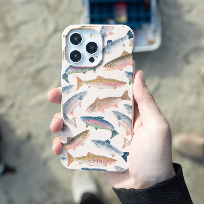 Seashell Rainbow Trout iPhone 6/6s/7/8/SE Case