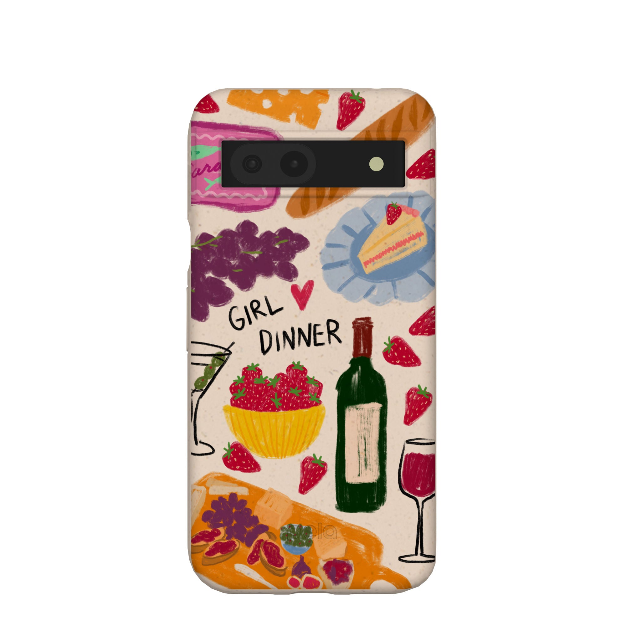 Seashell Girl Dinner Google Pixel 8a Case - image 1