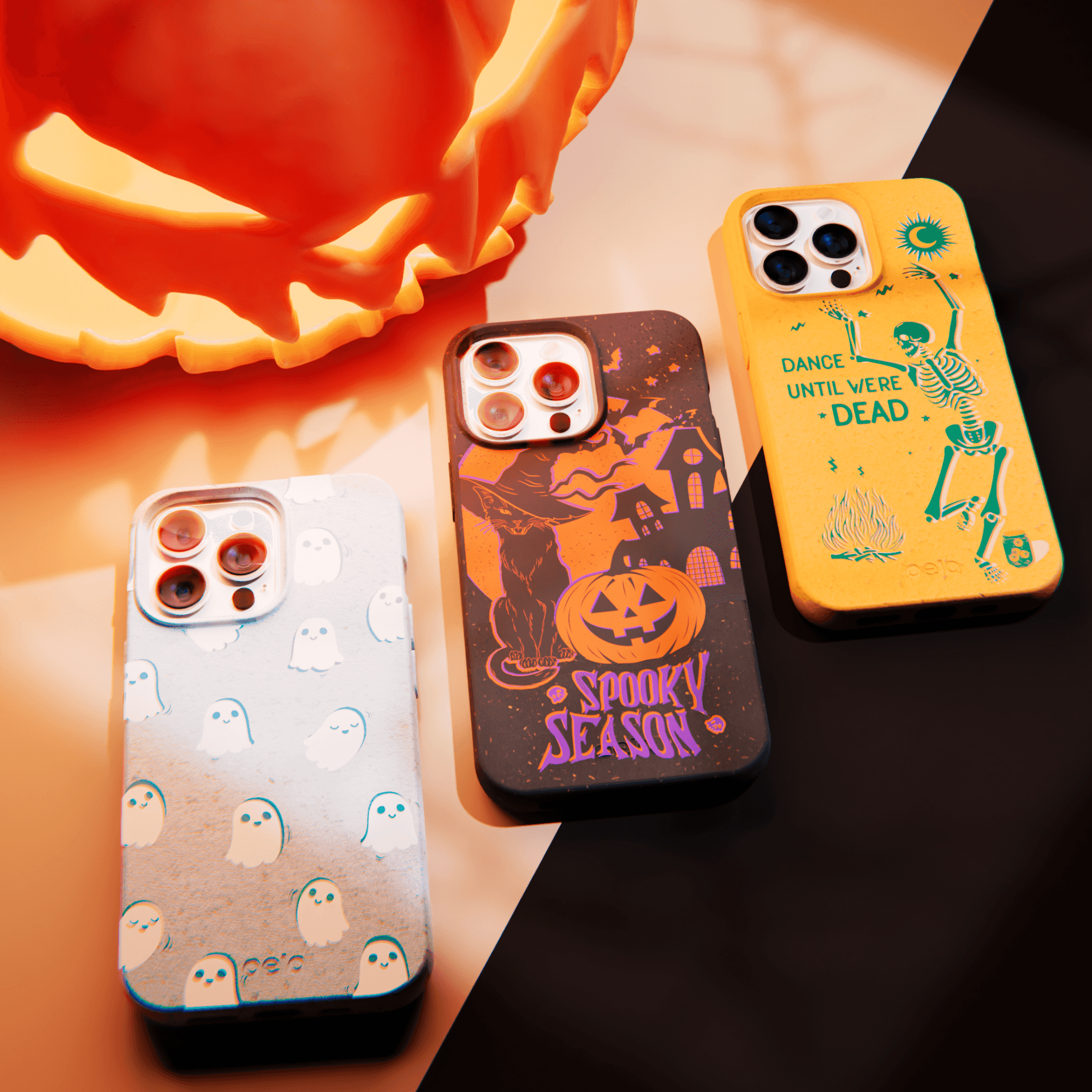 Powder Blue Ghostly iPhone 13 Mini Case - image 2