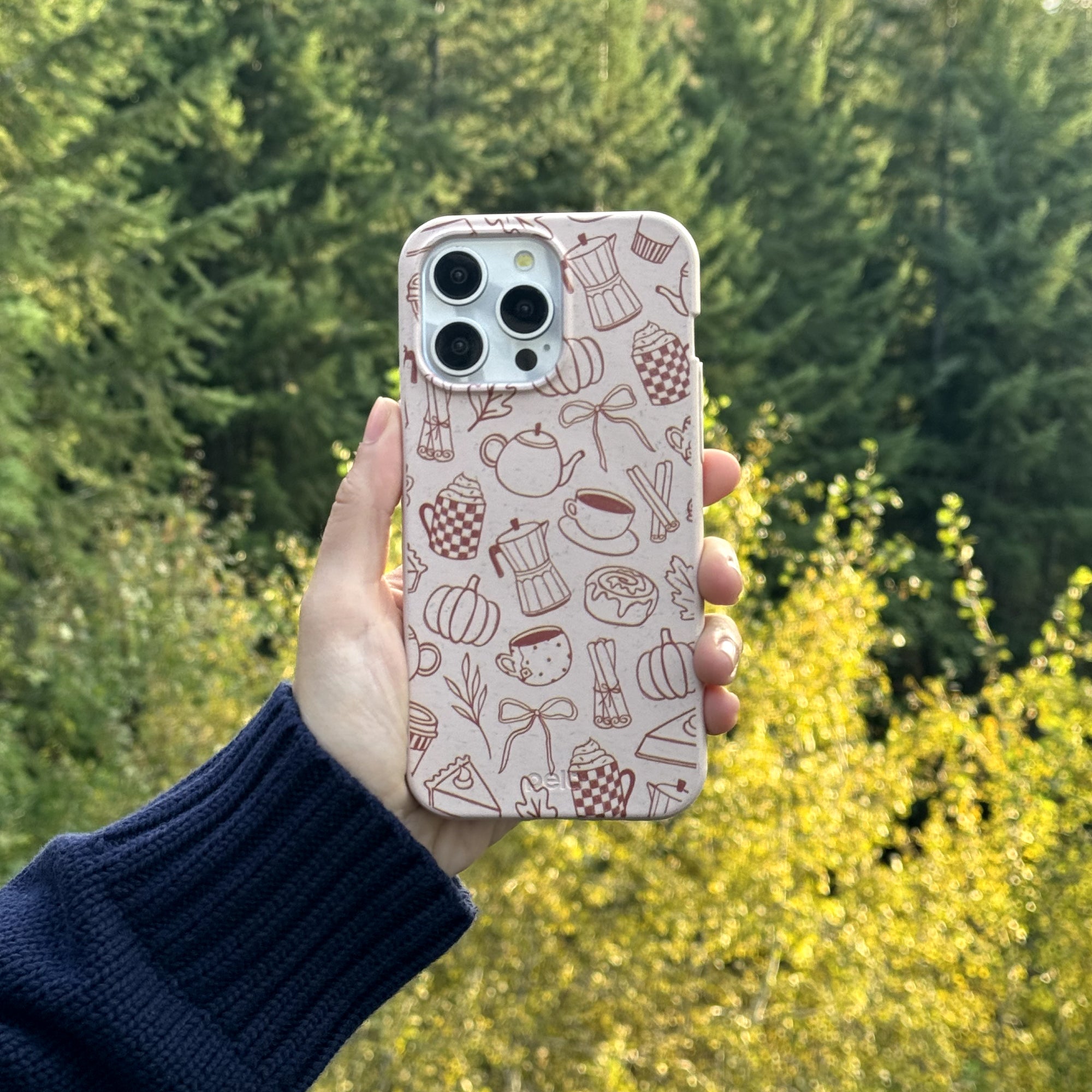 Seashell Pumpkin Spice iPhone 6/6s/7/8/SE Case