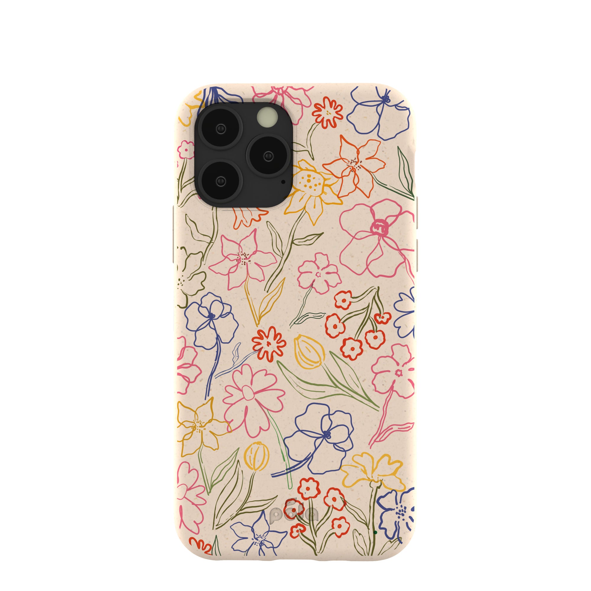 Seashell Petals Sketch iPhone 11 Pro Case