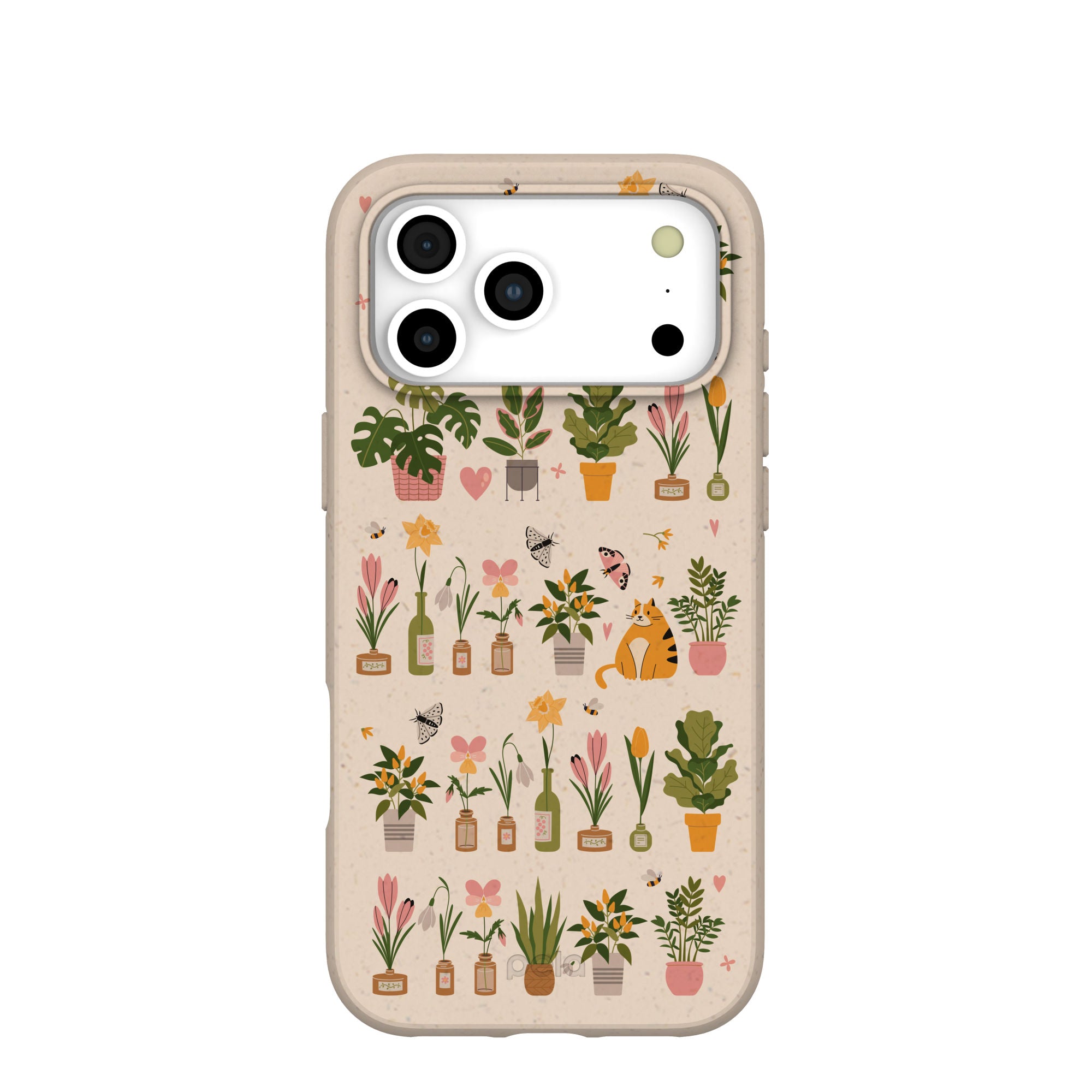 Seashell Plants and Blooms iPhone 17 Pro Max Case