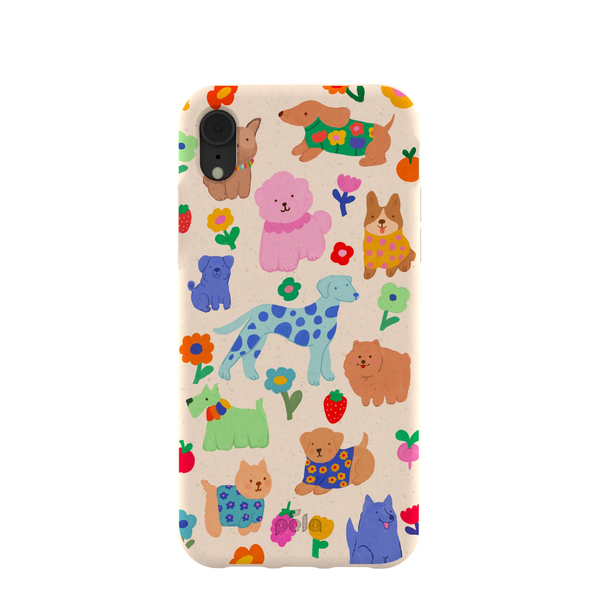 Seashell Pup Bloom iPhone XR Case