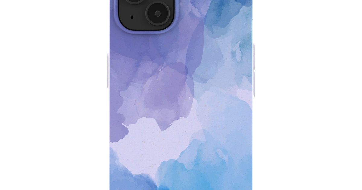 Lavender Blue Reflections iPhone 13 Case