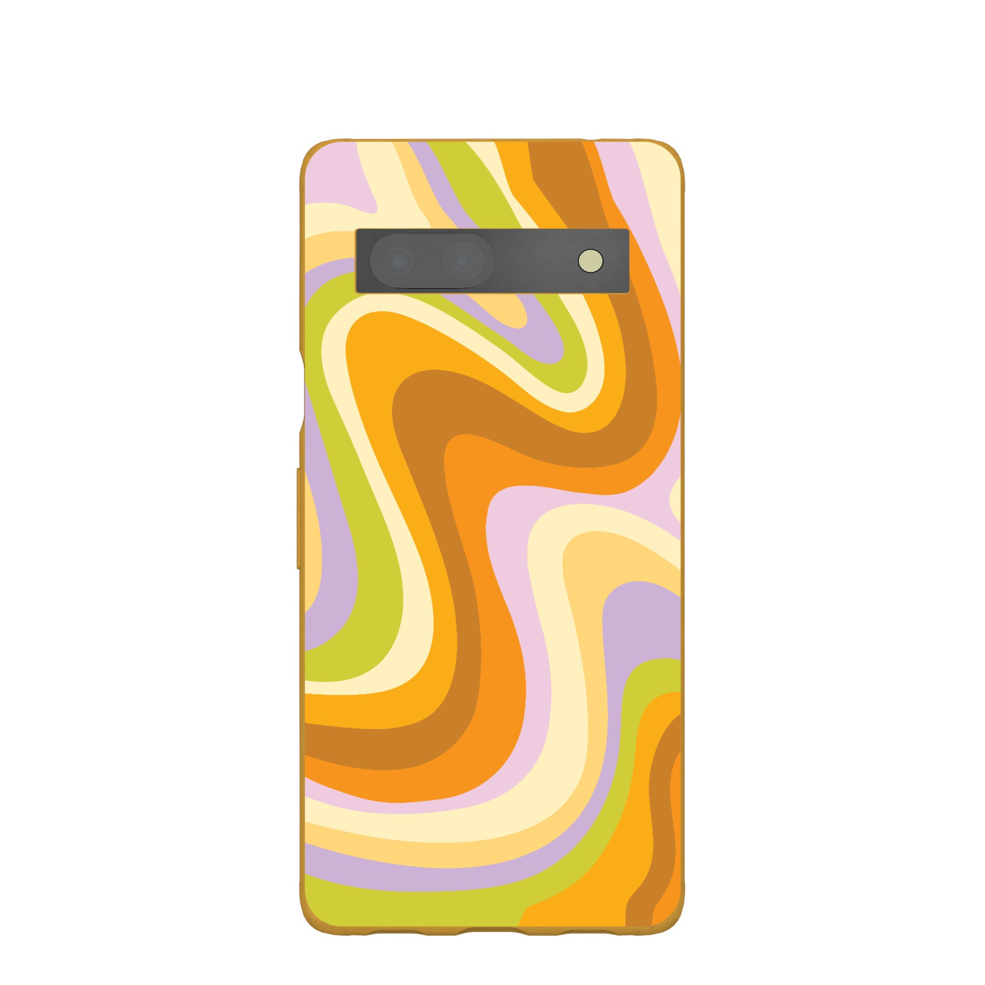 Honey Psychedelic Wave Google Pixel 7a Case