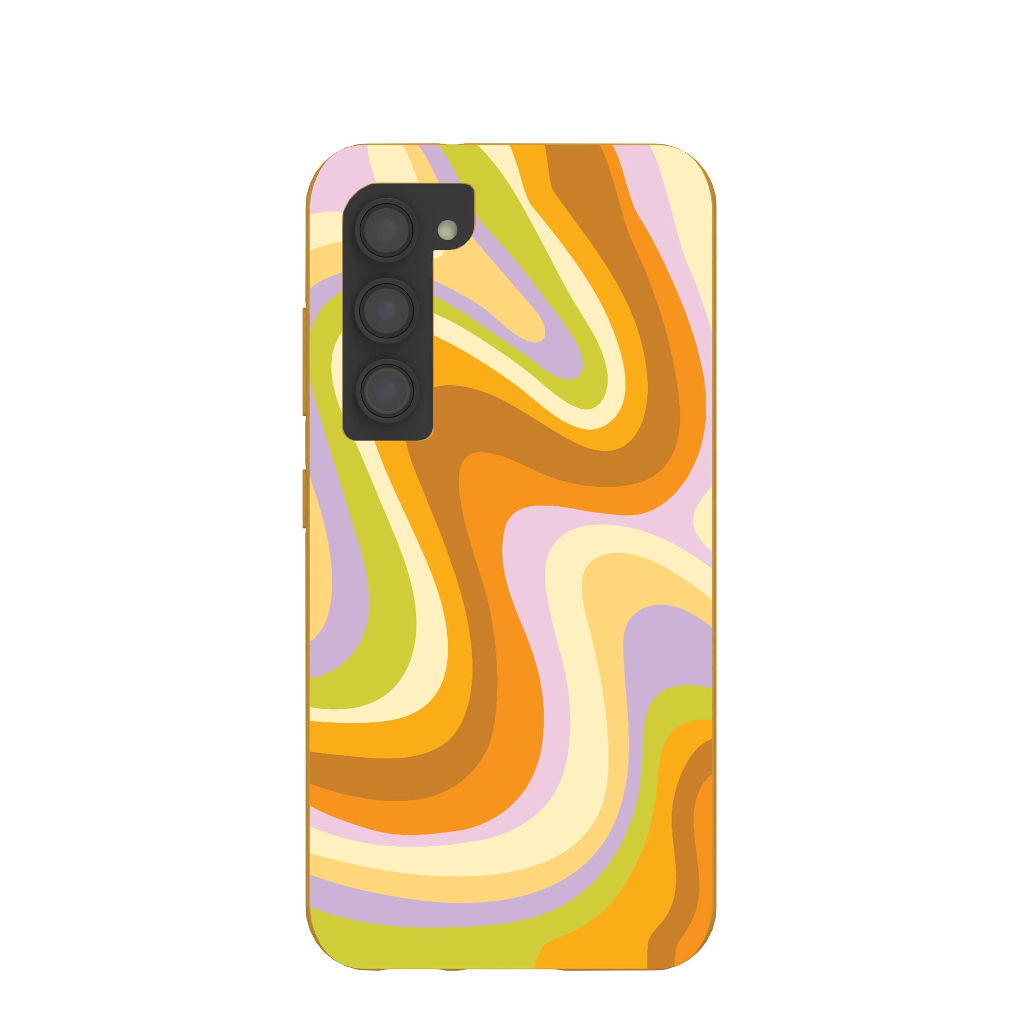 Honey Psychedelic Wave Samsung Galaxy S23 Case