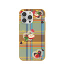 Honey Apple Plaid iPhone 14 Pro Max Case
