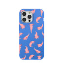 Electric Blue Axolotls iPhone 15 Pro Max Case