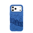 Electric Blue Backcountry Ski iPhone 17 Pro Max Case