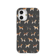 Black Beagle Buds iPhone 16 Case