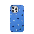 Electric Blue Black and Blue iPhone 15 Pro Case