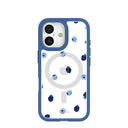 Clear Black and Blue iPhone 17 Case With True Blue Ridge (MagSafe included)