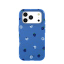 Electric Blue Black and Blue iPhone 17 Pro Case