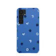 Electric Blue Black and Blue Samsung Galaxy S25+(Plus) Case