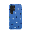 Electric Blue Black and Blue Samsung Galaxy S25 Ultra Case