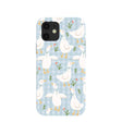 Powder Blue Blooming Quackers iPhone 12/ iPhone 12 Pro Case
