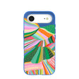 Electric Blue Bloomstatic iPhone Air Case