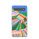 Electric Blue Bloomstatic Google Pixel 6a Case