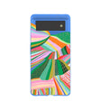 Electric Blue Bloomstatic Google Pixel 6 Case