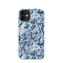 Powder Blue Blue Blooms iPhone 11 Case