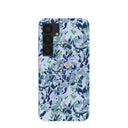 Powder Blue Blue Blooms Samsung Galaxy S25 Case