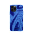 Electric Blue Blue Study iPhone 11 Pro Case