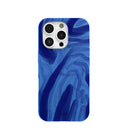 Electric Blue Blue Study iPhone 16 Pro Case