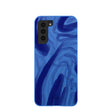 Electric Blue Blue Study Samsung Galaxy S21 Case
