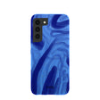 Electric Blue Blue Study Samsung Galaxy S22 Case