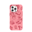 Bubblegum Pink Book Club iPhone 14 Pro Case