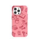 Bubblegum Pink Book Club iPhone 14 Pro Case