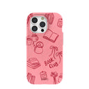 Bubblegum Pink Book Club iPhone 15 Pro Case