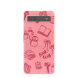Bubblegum Pink Book Club Google Pixel 6a Case