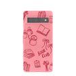Bubblegum Pink Book Club Google Pixel 7a Case