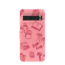 Bubblegum Pink Book Club Google Pixel 8 Pro Case