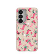 Seashell Boots N Flowers Samsung Galaxy S26 Case