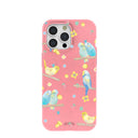 Bubblegum Pink Budgie Daydream iPhone 15 Pro Max Case