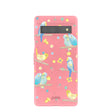 Bubblegum Pink Budgie Daydream Google Pixel 7a Case