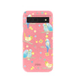 Bubblegum Pink Budgie Daydream Google Pixel 8a Case
