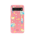 Bubblegum Pink Budgie Daydream Google Pixel 8 Case