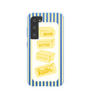Electric Blue Butter Bars Samsung Galaxy S23 Case