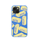 Electric Blue Butter Love iPhone 13 Mini Case