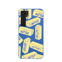 Electric Blue Butter Love Samsung Galaxy S25+(Plus) Case