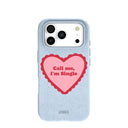 Powder Blue Call Me iPhone 17 Pro Case