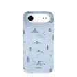 Powder Blue Camp Nights iPhone Air Case