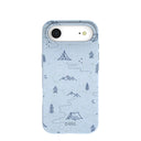 Powder Blue Camp Nights iPhone Air Case