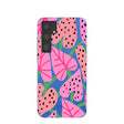 Electric Blue Candy Bloom Samsung Galaxy S24+(Plus) Case